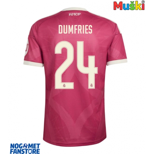 Real Madrid Denzel Dumfries #24 Rezervni Dres 2026-27 Kratak Rukav